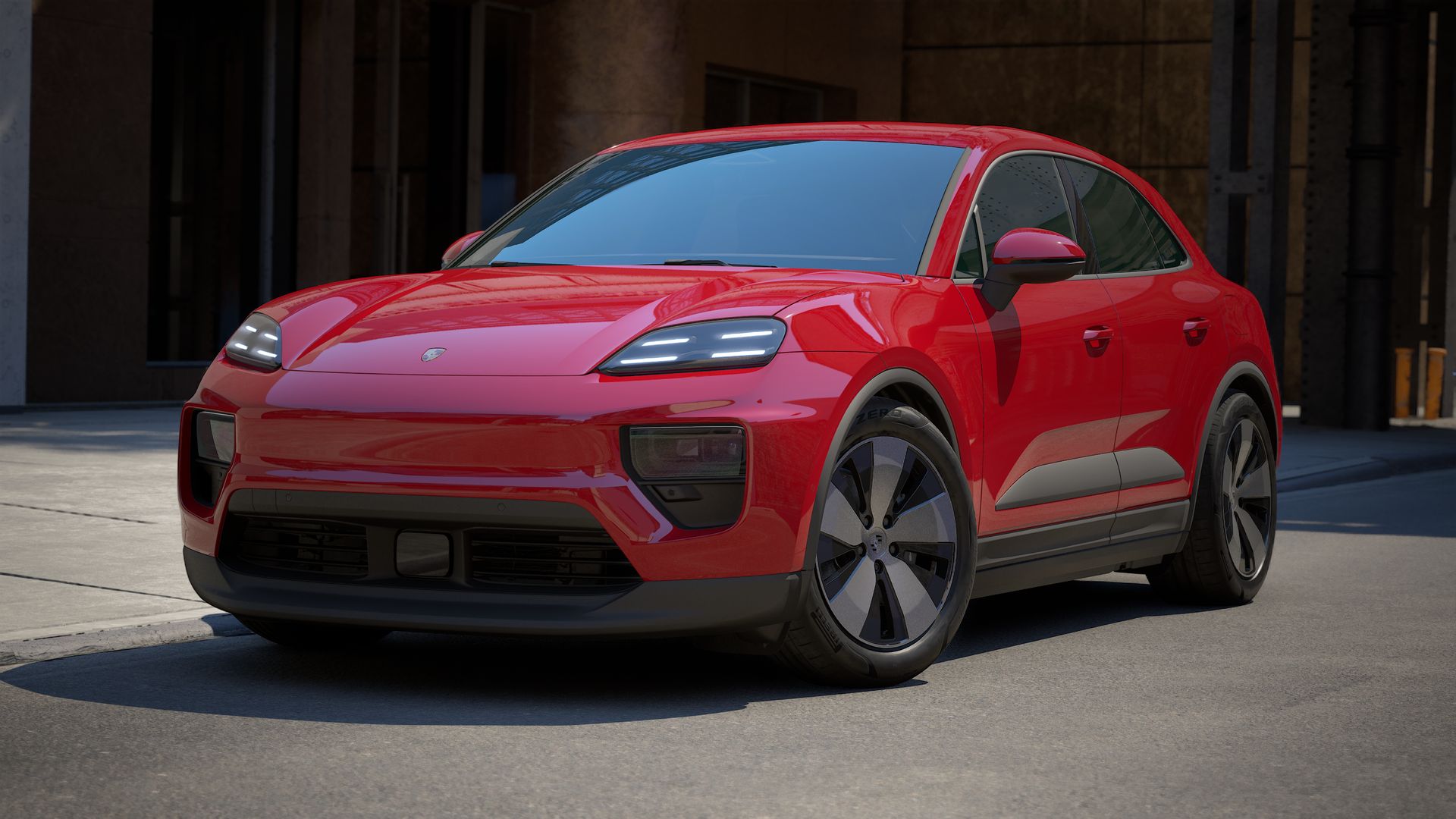 Macan Electric konfigūracija